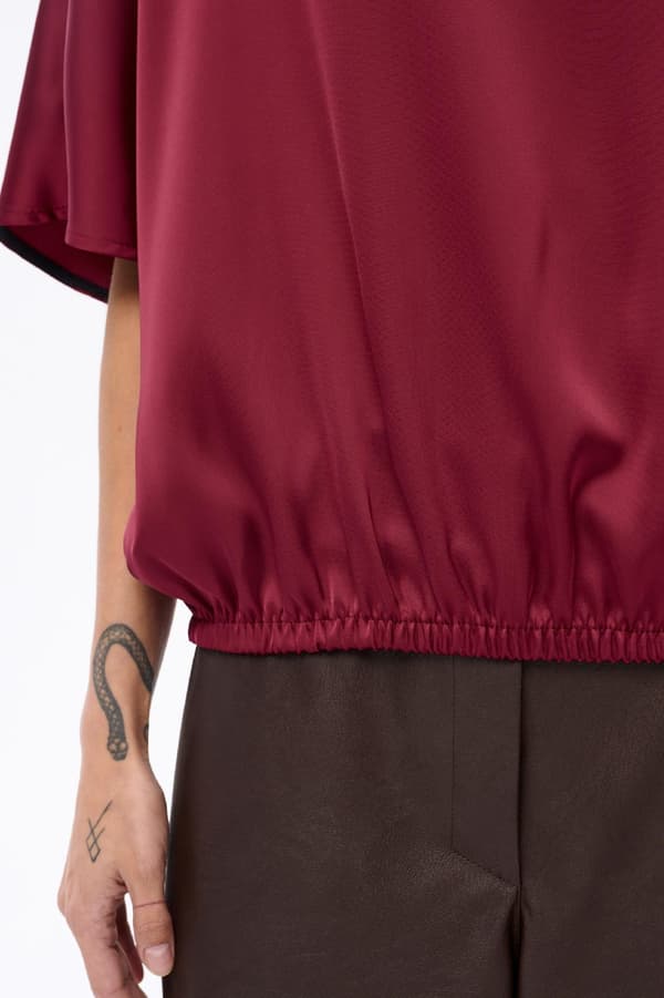 Royal Aubergine Damebluse 36/38