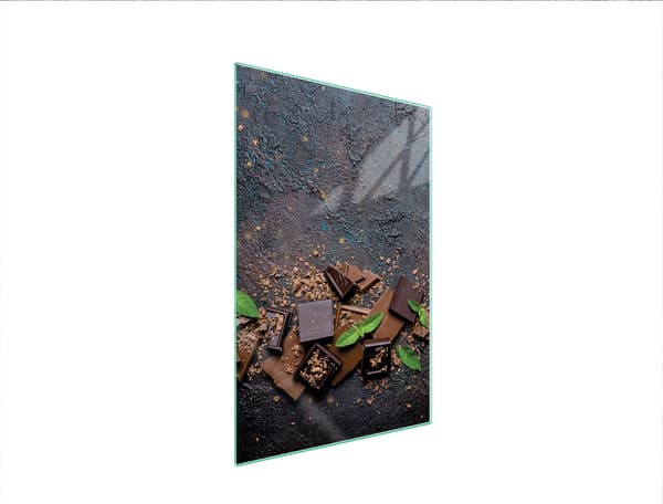 GLAS SKÆREBRÆT 35x52 CHOKOLADE
