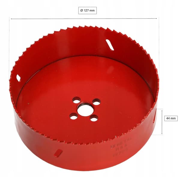 Bimetal hulsav 127 mm dr-met