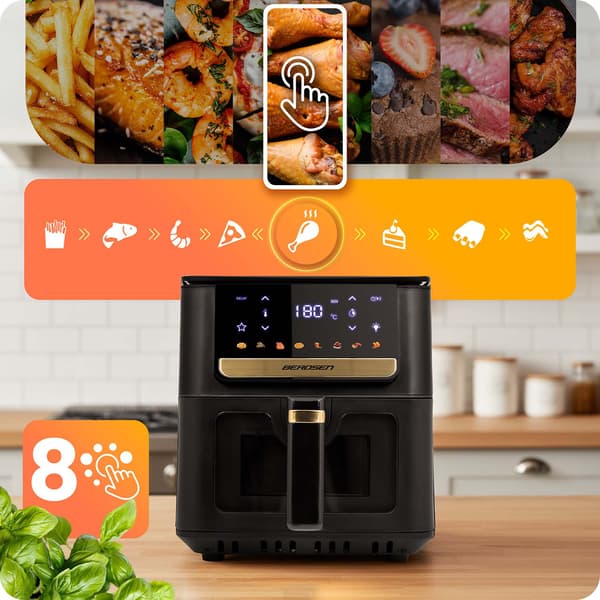 Airfryer Berdsen BD-655 svart
