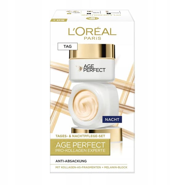 L'Oréal Paris kosmetikaset ansiktskräm 2 x 50 ml