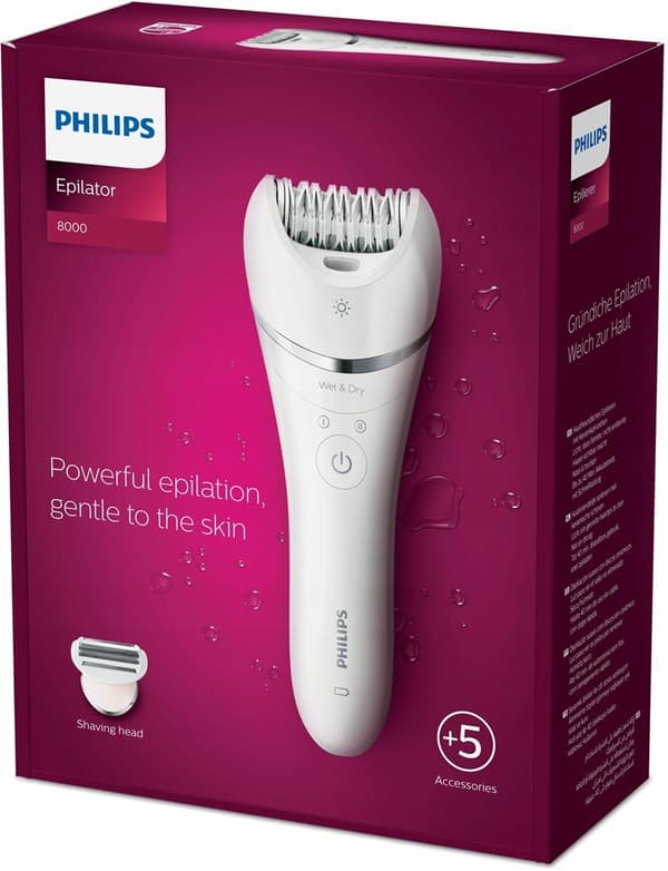 Philips BRE 710/00 våd- og tør epilator