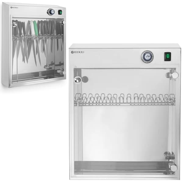 UV-knivsterilisator til 14 knive - Hendi 281246