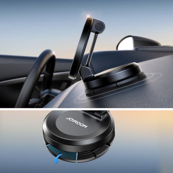 MagSafe Magnetisk Bil Smartphone Holder til Dashboard - Sort