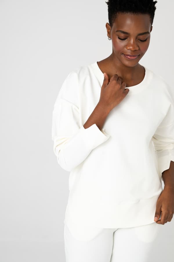 Dam Resal Ecru Sweatshirt 44/46