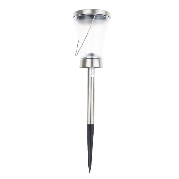 SOL9888 SOLAR LAMPE I RUSTFRIT STÅL
