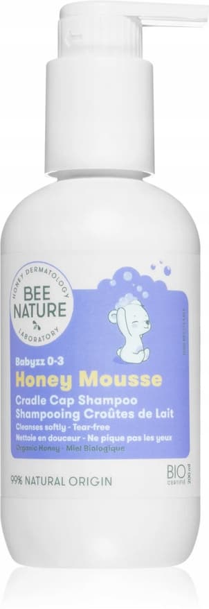 BEE NATURE Honningmousse Økologisk Shampoo til Børn 200ml