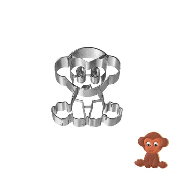 MONKEY-pikkuleipämuotti 7 cm / Birkmann