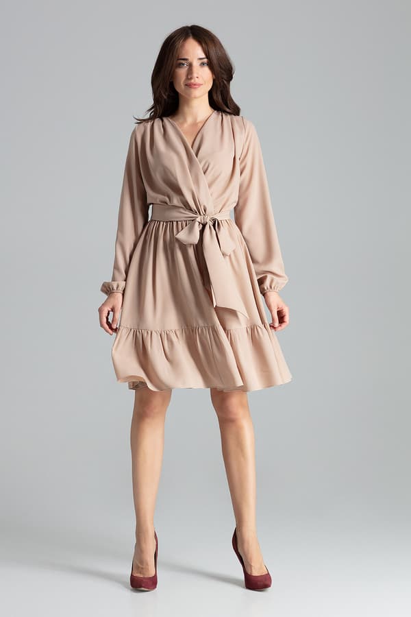 Kjole L053 Beige M