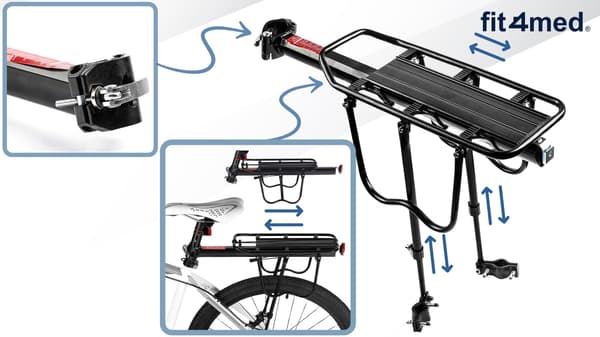 Cykelställ bak 16"-26" 25kg