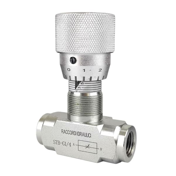 Strypventil VRFB/STB 90° 1/4" 350 bar 15 l/min
