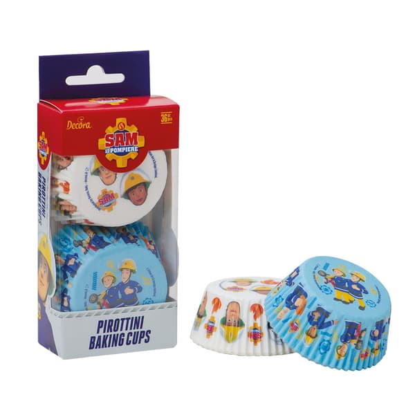 BRANDMAN SAM muffinsformar 50x32mm 36 st