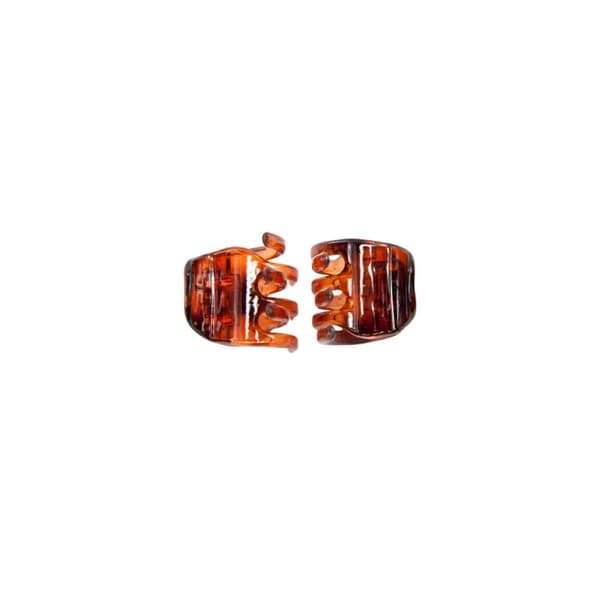DONEGAL Mini bärnstensfärgad hårspänne (FA-5830) 1-pack - 2 st