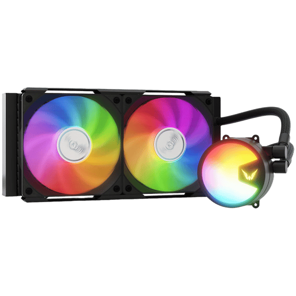 Valkyrie A240 AIO CPU -vesijäähdytin, musta