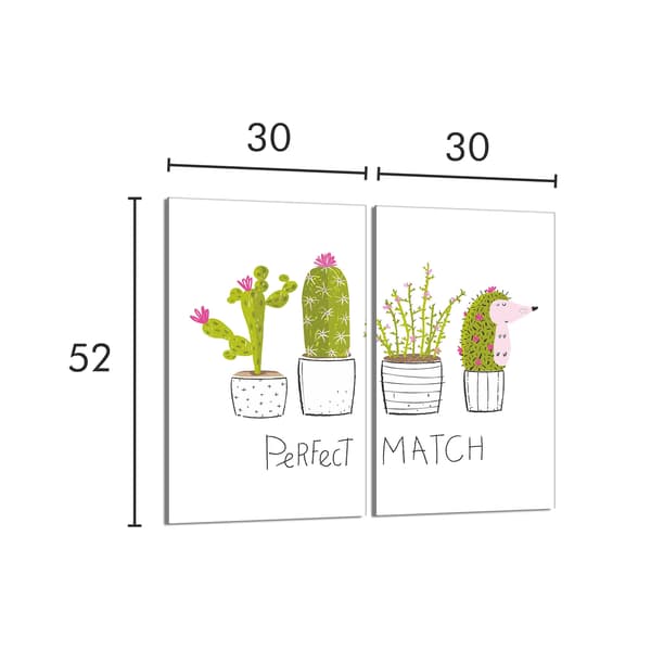 Glasbeskyttelsesplade til komfur 2x30x52 Cactus