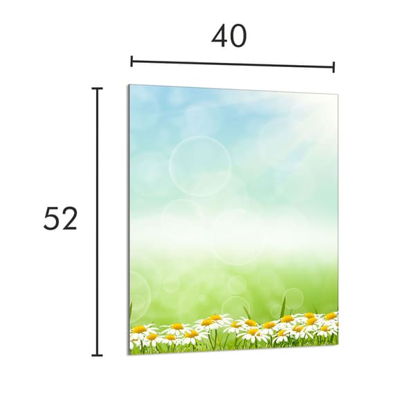 GLASSKÆREBRÆT 40x52 Tusindfryd