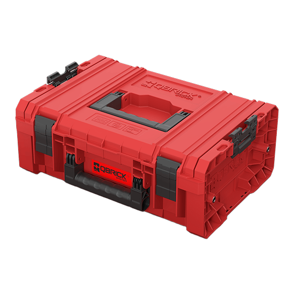 QBRICK SYSTEM PRO TechnicianCase2.0 rød ultrahd-tilpasset kuffert 12l