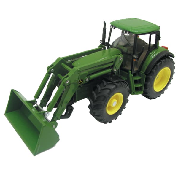 Traktor med frontlæsser