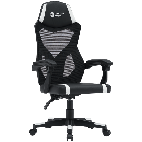 CANYON Flow MCH01 Mesh Gaming Chair Sort og Hvid
