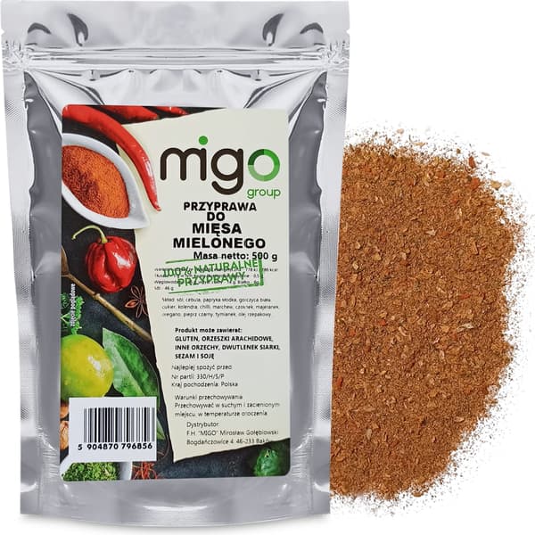 Krydda för köttfärs (500g) - MIGOgroup