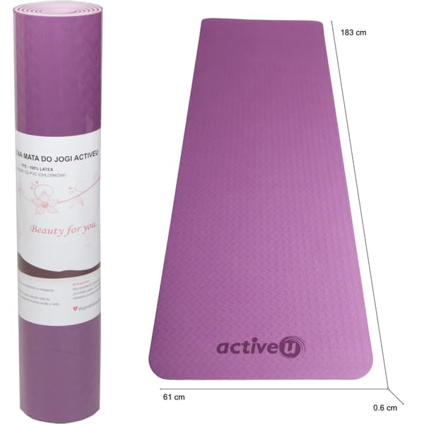 Activeu TPE violetti harjoitusmatto