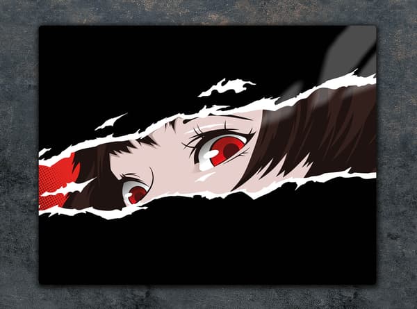 SKÄRBRÄDA I GLAS 52x40 ANIME