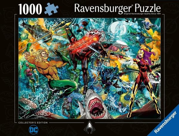 2D-pussel: Aquaman 1000 bitar