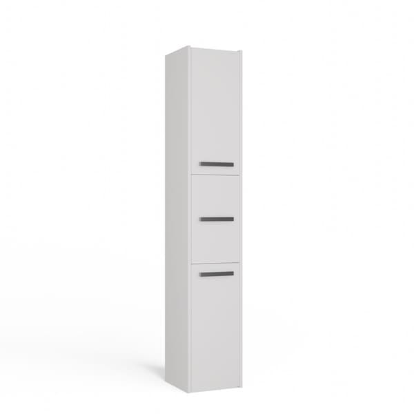 Sara S33 badrumsstolpe, vit