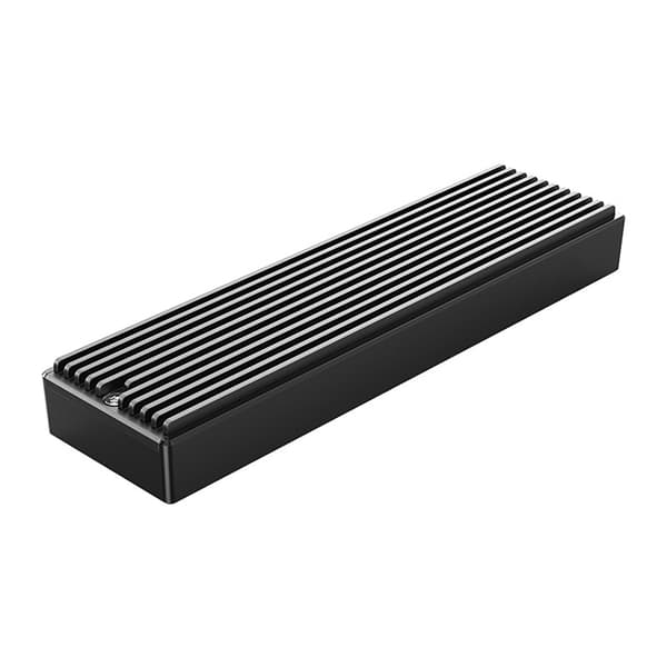 M2PV-C3 M.2 NVME USB-C 10 Gb/s diskkasse - sort