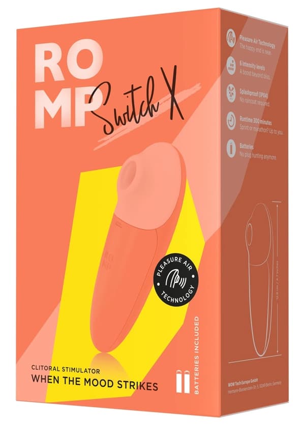 ROMP Elegant Switch X Pulserende Luftvibrator