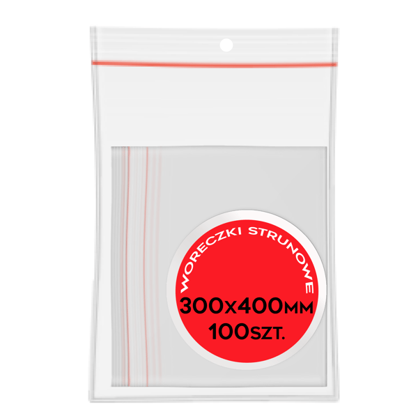 Ziplock-pussit 300/400 100 kpl