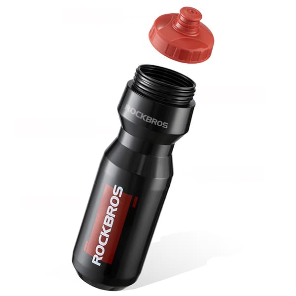 Polkupyörän pullo 750 ml - musta ja punainen