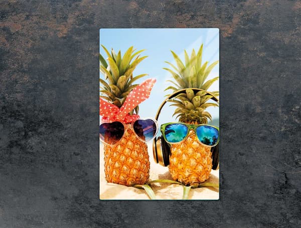 GLASSKÆREBRÆT 35x52 ANANAS