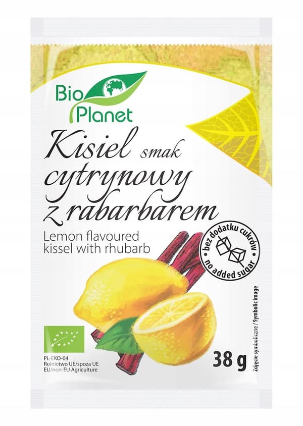 Bio planet sitruunahyytelö raparperilla 40 g