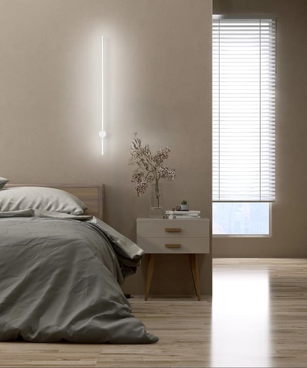 Activejet AJE-HILTON valkoinen NW LED-seinävalaisin