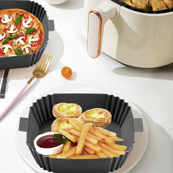 SILIKONEFORM TIL AIR FRYER BAGEINDSATS