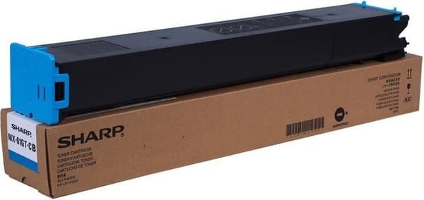 Sharp MX-61GT-CB (MX61GTCB) tonerpatron, cyan