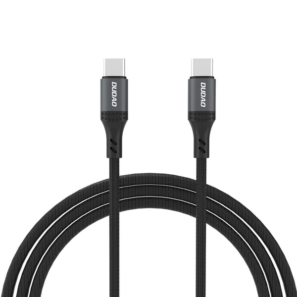 L3CC USB-C Punottu Kaapeli - USB-C 60W 2m - Musta