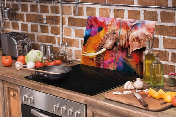 LASINEN SUOJALEVY LIEDELLE 75x52 ELEPHANT