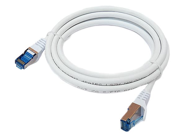 LogiLink CQ3041S Cat.6A S/FTP-patchkabel 1,5 m vit