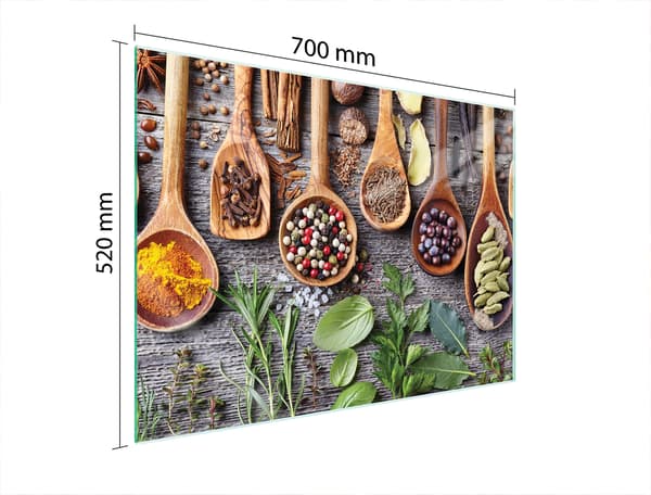 LASINEN SUOJALEVY LIEDELLE 70x52 MAUSTEET
