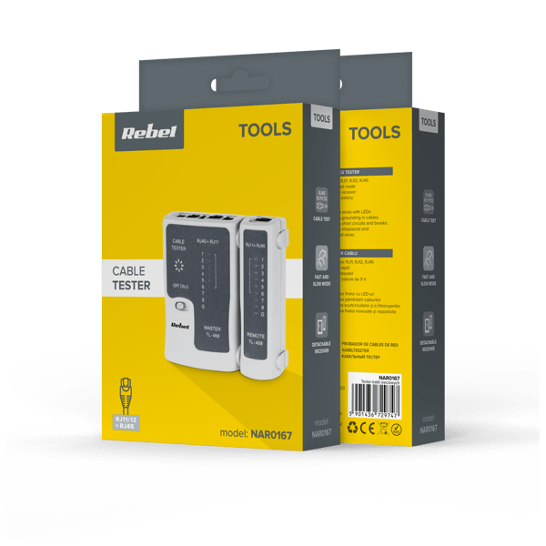 Tester til kabler TL-468