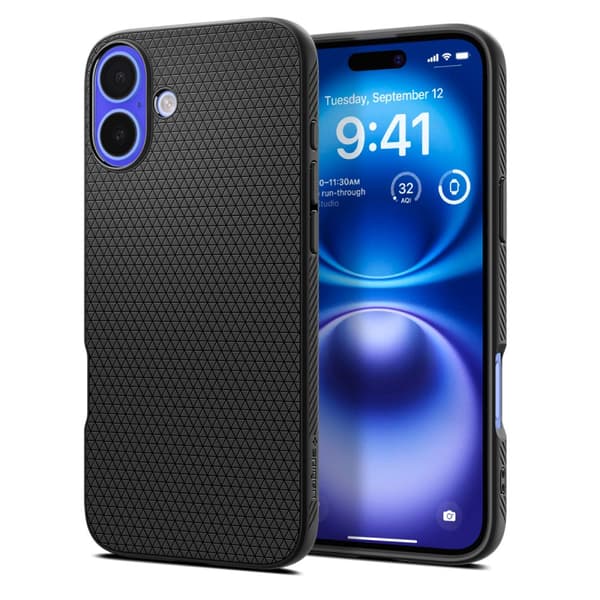 iPhone 16 Liquid Air cover - sort
