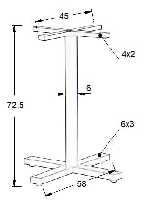 SH-3046-1/B - 58x58 cm