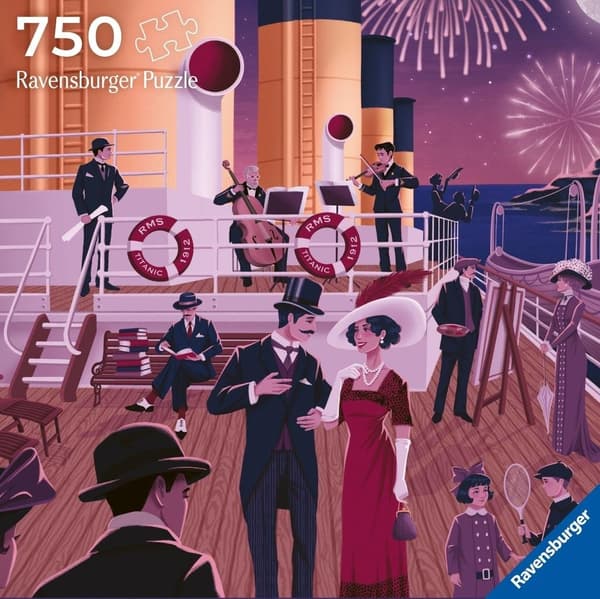 2D-pussel: Art&Soul Titanic 750 bitar