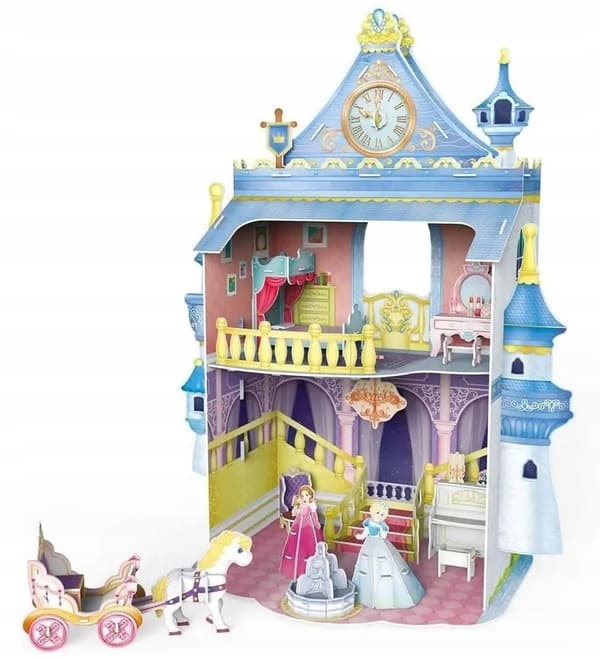 CUBIC FUN 3D-pussel Sagolikt dockhus 81 bitar P809h