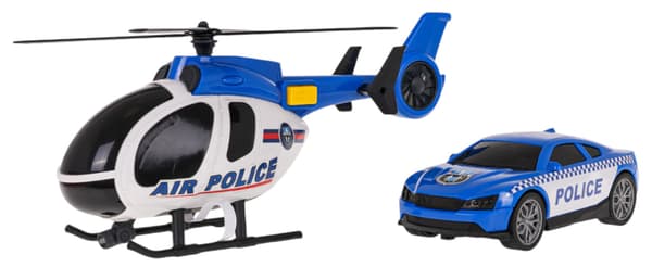 Helikopter + Polisbilset