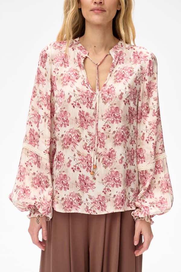Vivi Lyserød Damebluse Vivi Lyserød Damebluse 36