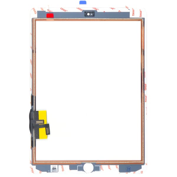 Touchscreen digitaliseringsglas + klæbemiddel (OEM flex, kobber) til iPad 5 (2017) A1822 / A1823