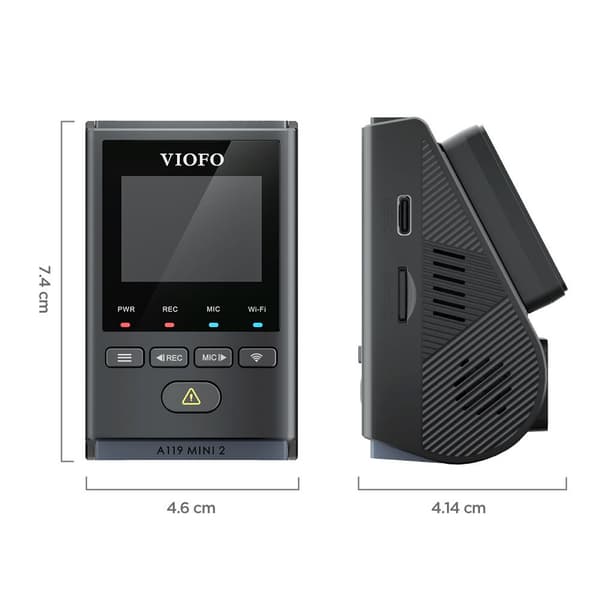 Matkareititin VIOFO A119 MINI 2-G GPS